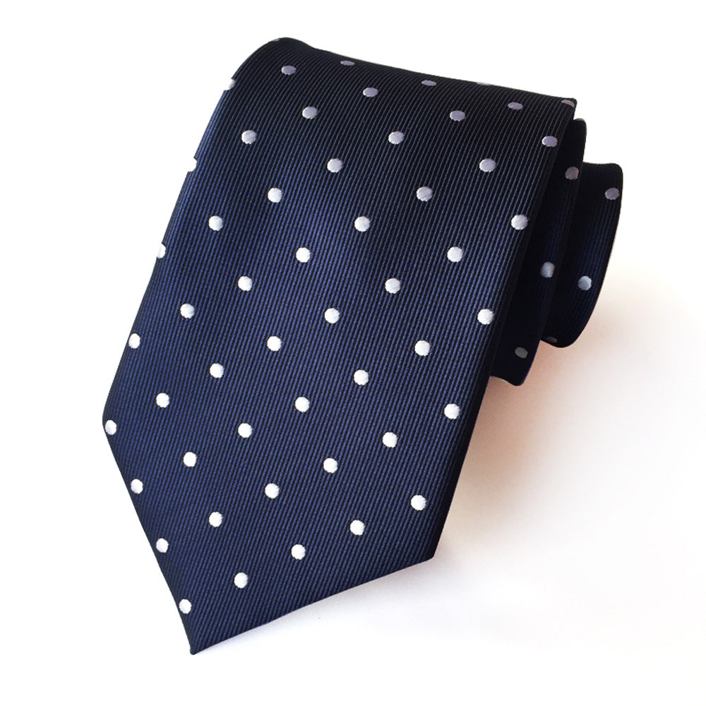 Gravata Jacquard Poliéster Masculina