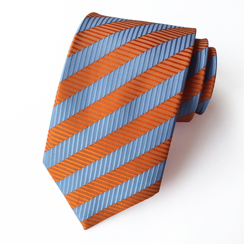 Gravata Jacquard Poliéster Masculina