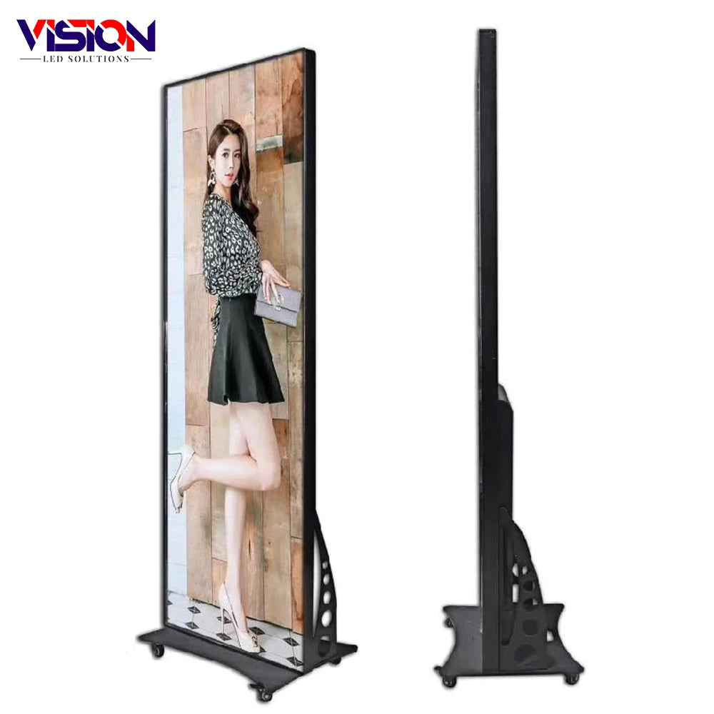 Painel LED Dobrável para Exibição Indoor