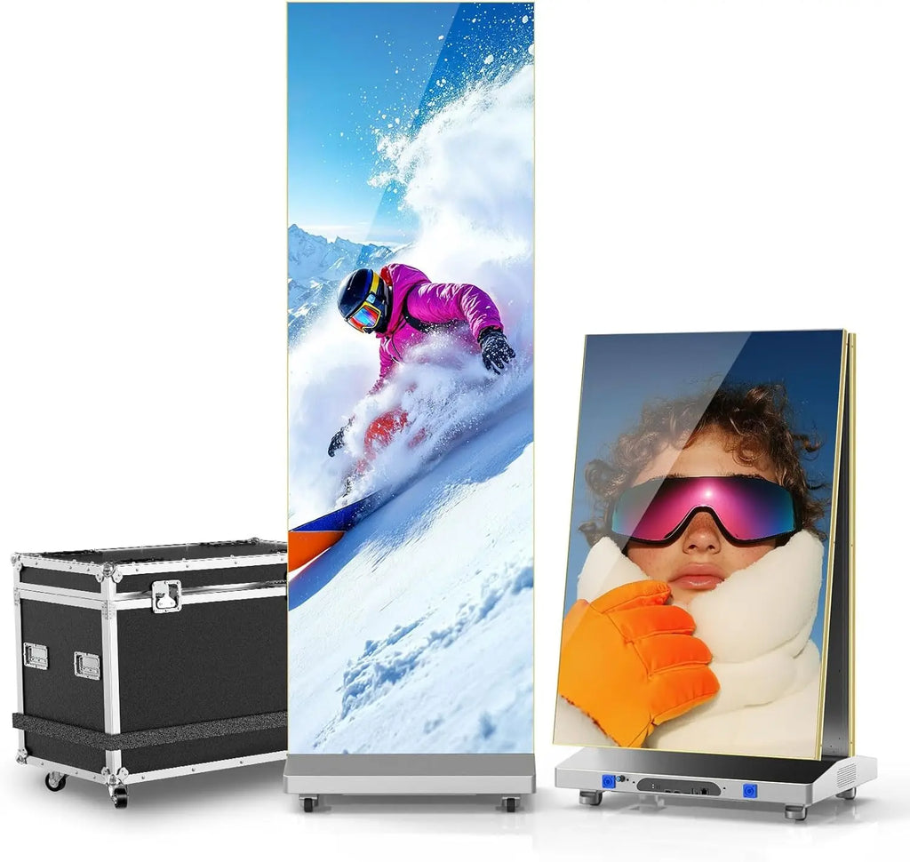 Painel LED Dobrável para Exibição Indoor
