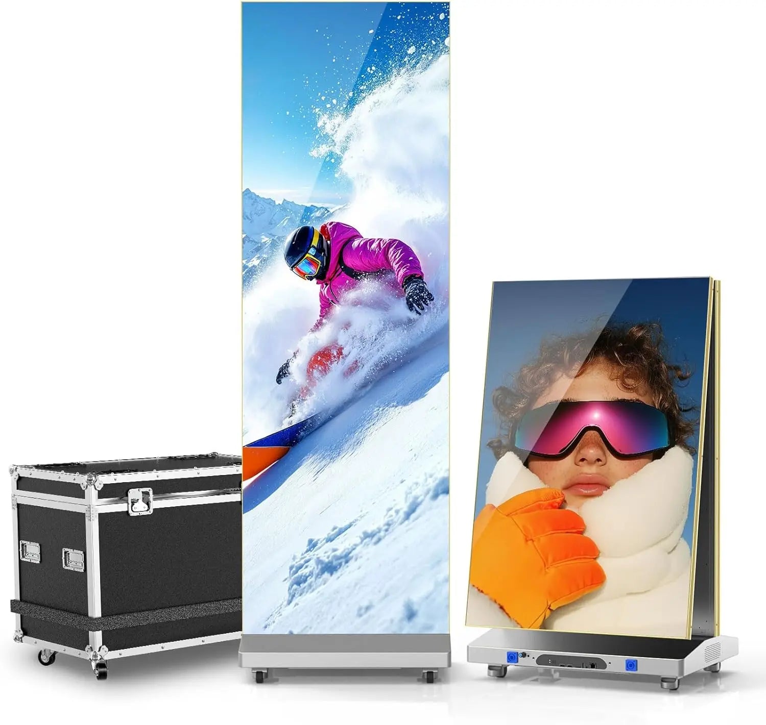 Painel LED Dobrável para Exibição Indoor