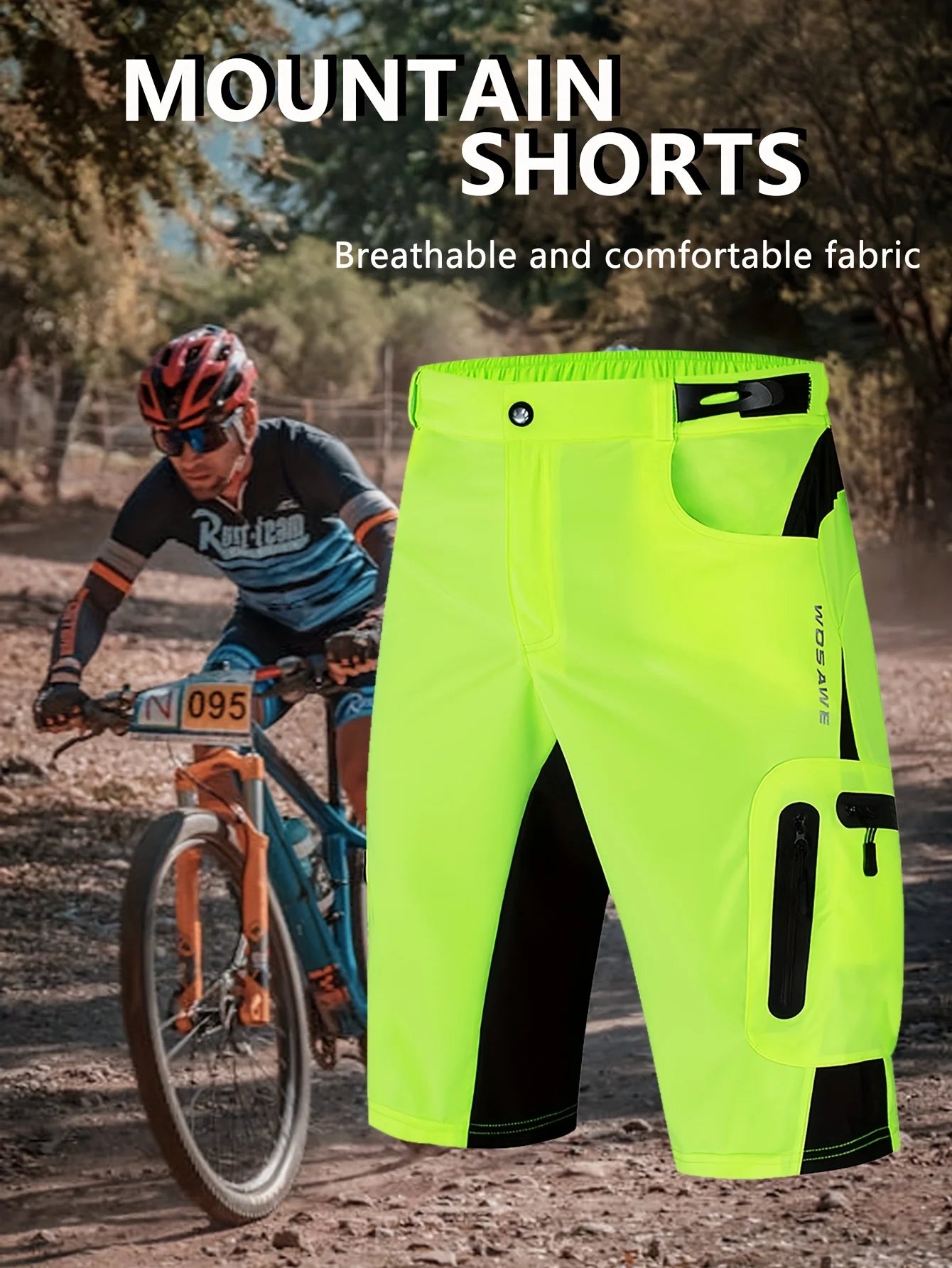 Custom Logo White Pocketed Compression Plus Size Cycling Shorts Personalized OEM Performance Biking Apparel