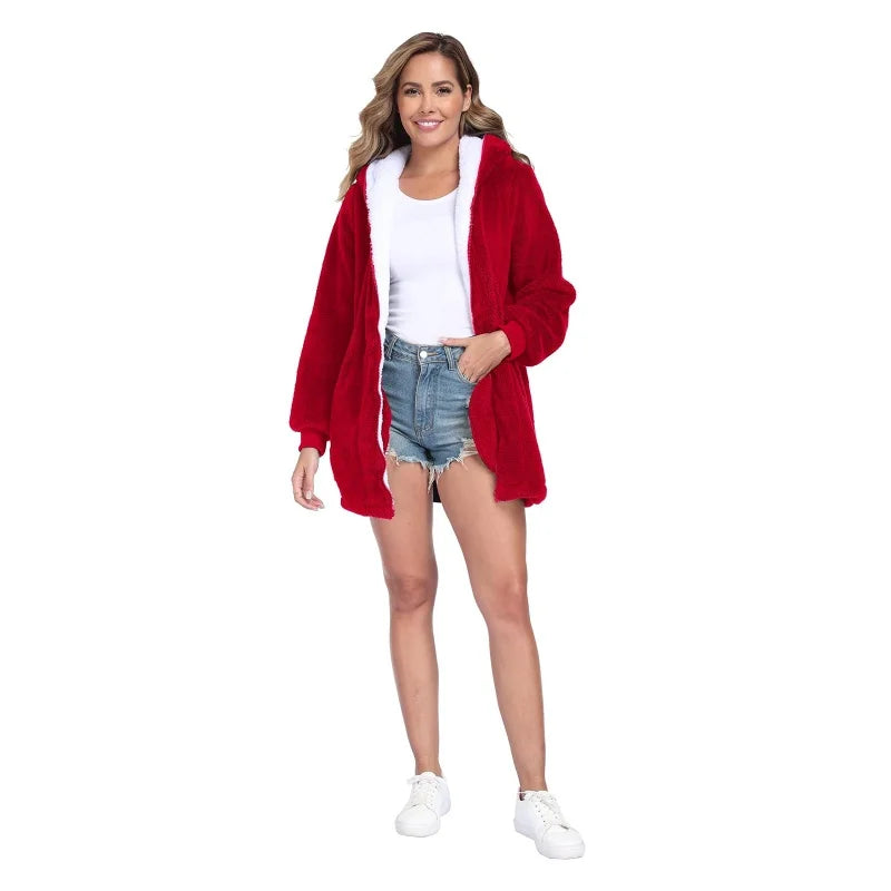Hoodie Full Zip Feminino Oversized 300gsm