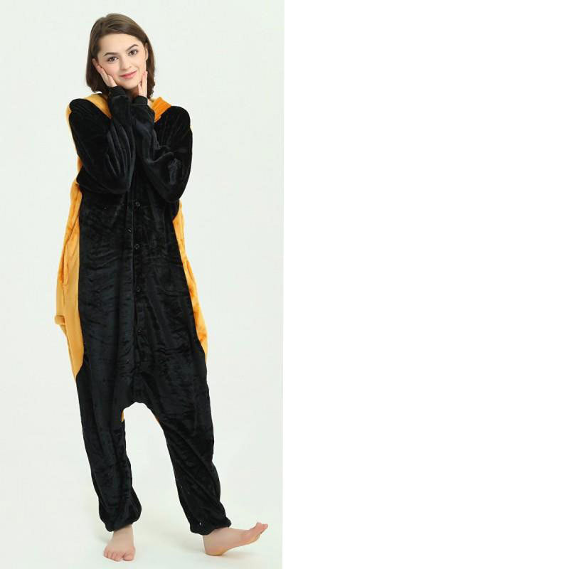 Cross-Border Cartoon One-Piece Pajamas Animal Flannel Winter Thickened Cross-Border Dinosaur Pegasus Tiger Unicorn