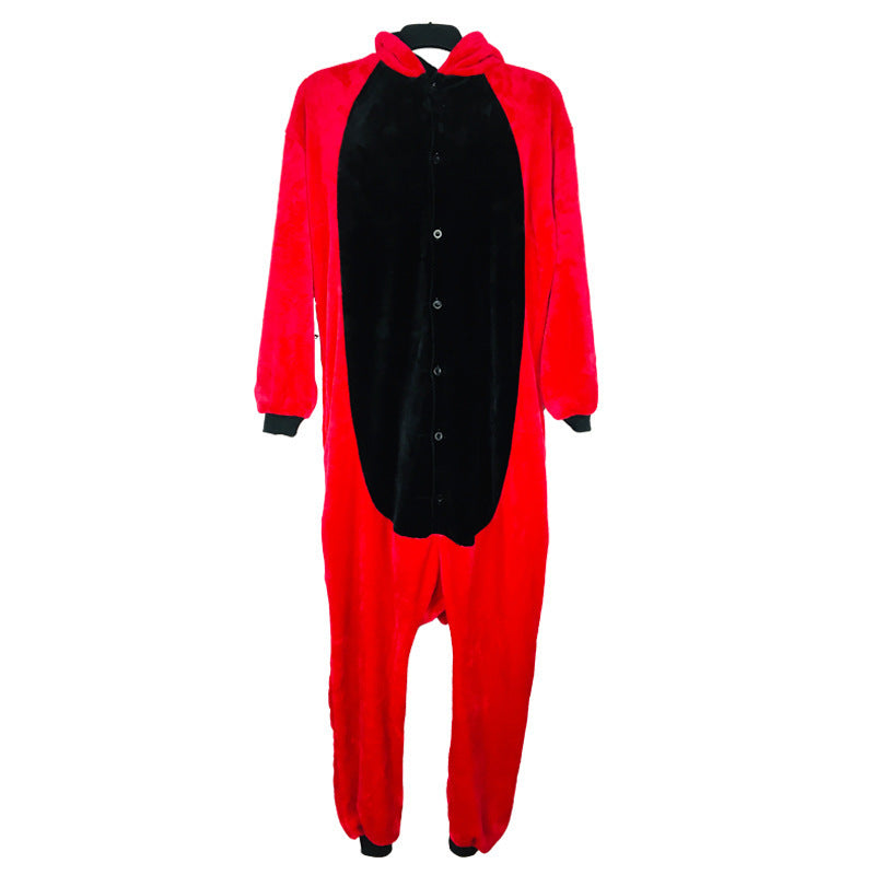 Cross-Border Cartoon One-Piece Pajamas Animal Flannel Winter Thickened Cross-Border Dinosaur Pegasus Tiger Unicorn