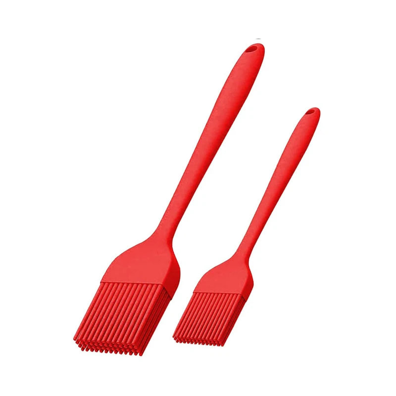 Silicone Oil Brush Basting Pastry Brush Heat Resistant Barbecue Brush Nonstick Butter Brush BBQ Cooking Baking Tool Oil Brush Se