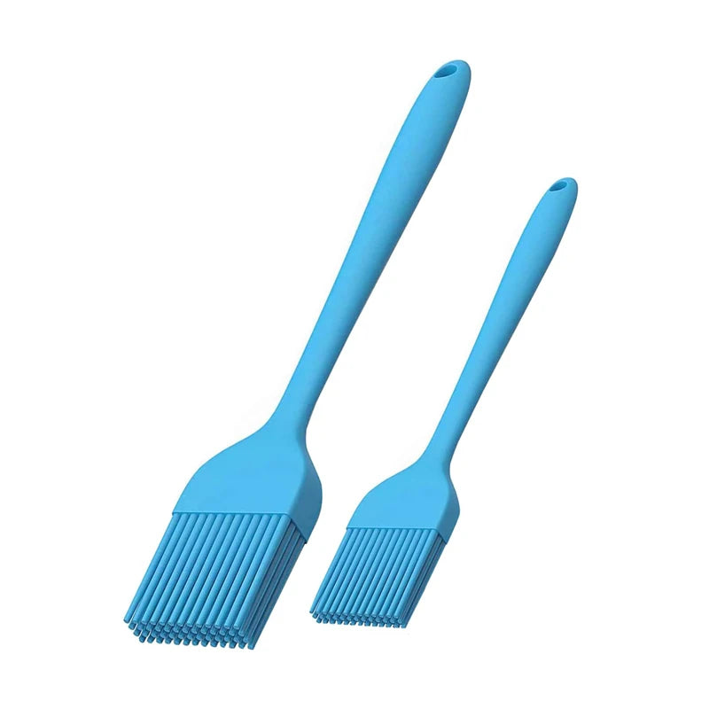Silicone Oil Brush Basting Pastry Brush Heat Resistant Barbecue Brush Nonstick Butter Brush BBQ Cooking Baking Tool Oil Brush Se