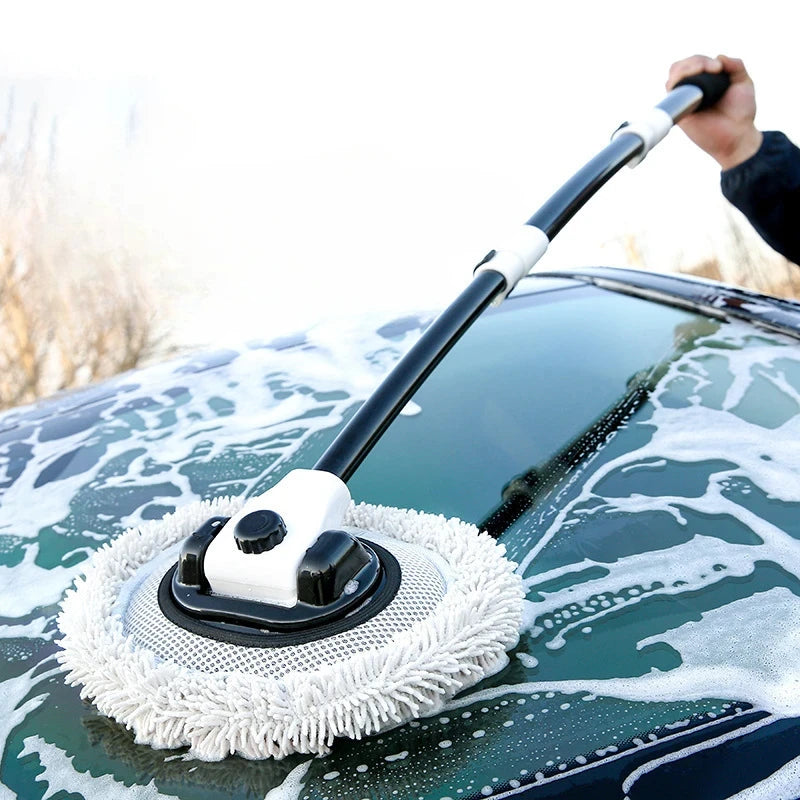 Escova para Lavagem de Carro com Cabo Telescópico