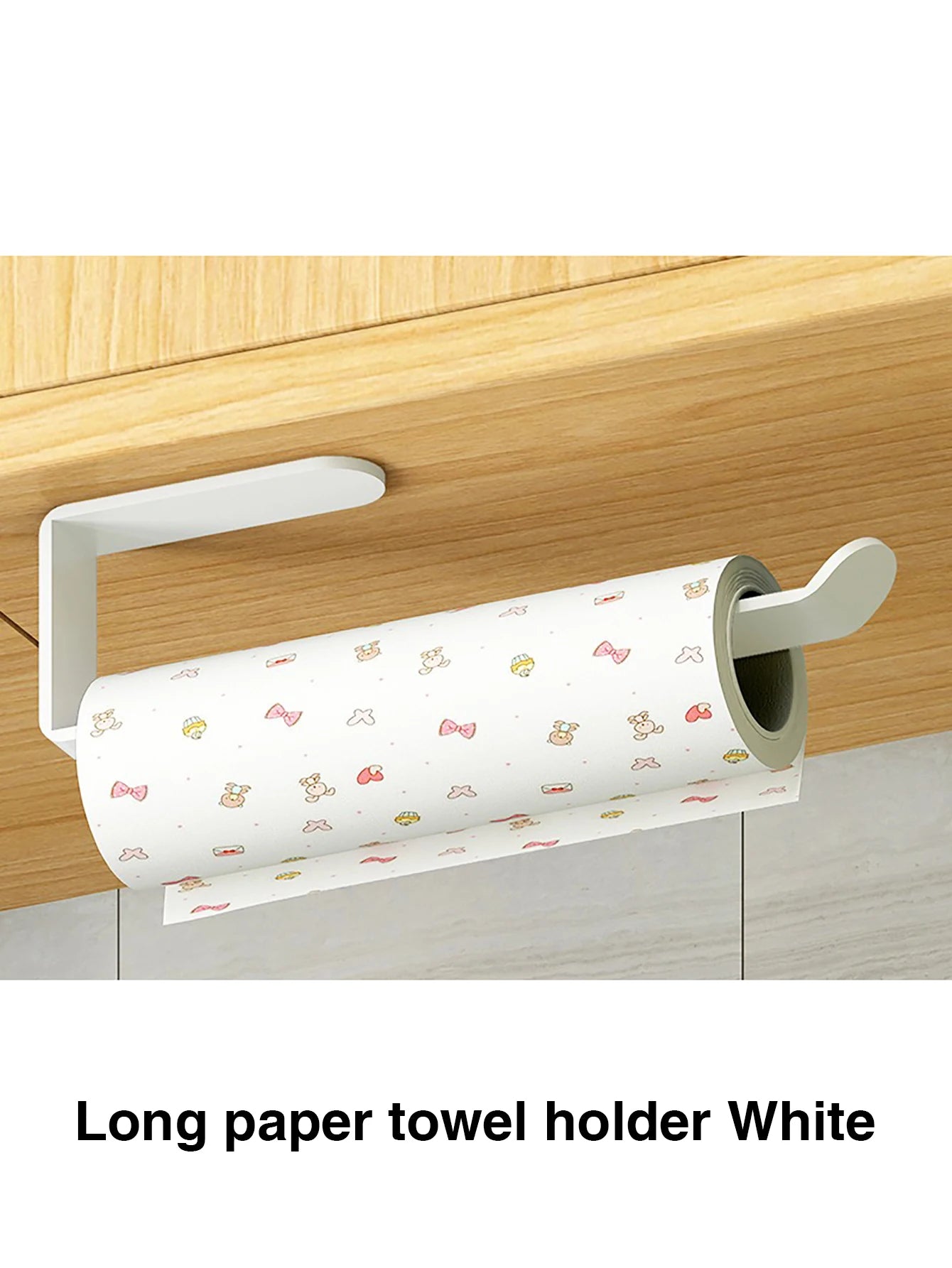 Suporte Adesivo para Papel Toalha de Cozinha e Banheiro