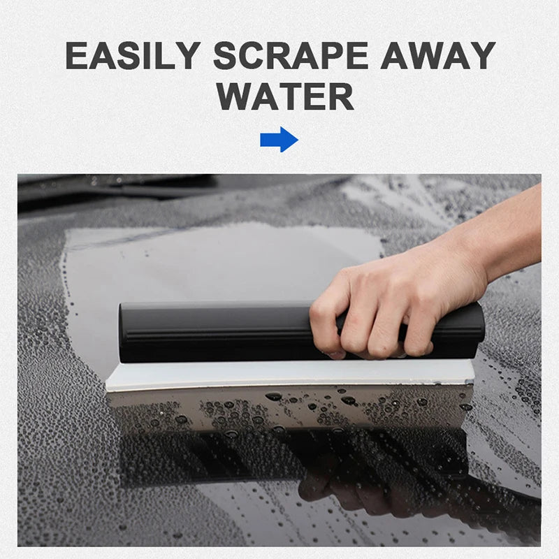 Rodo de Silicone Flexível para Limpeza de Vidros do Carro