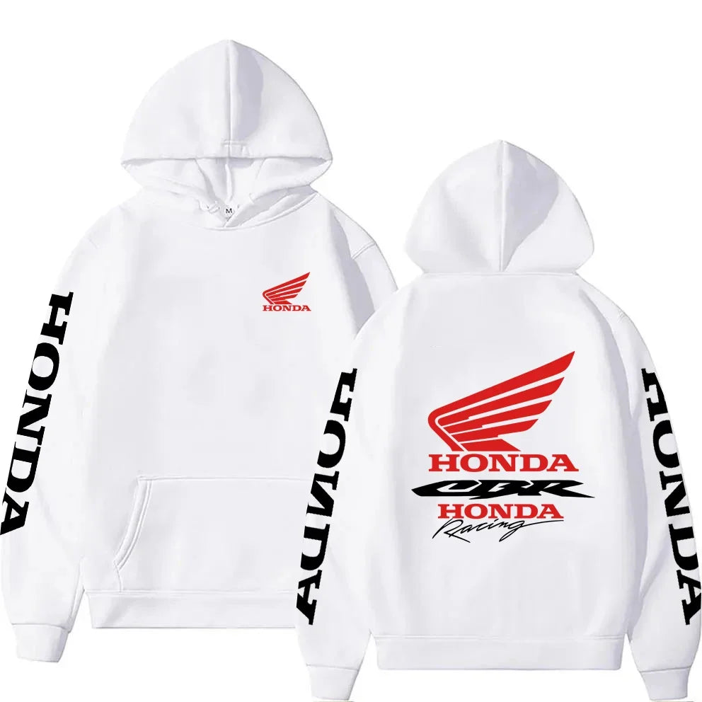 Novo Outono/Inverno Honda CBR Motocicleta Moletom Preto Masculino Moletom Masculino da Moda Pulôver Estilo de Rua Feminino