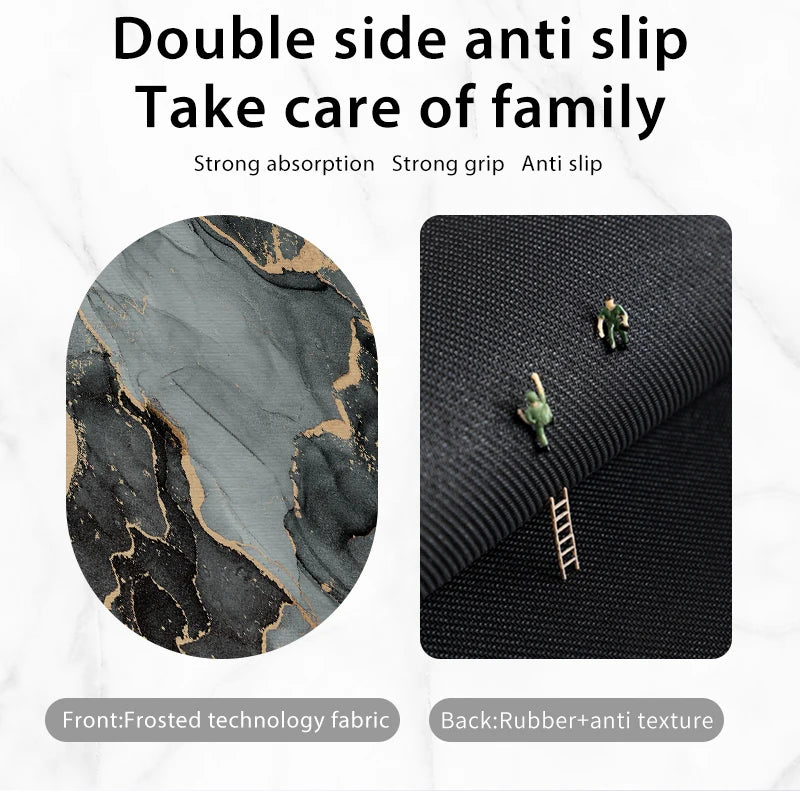Tapete de Banheiro Diatomita Antiderrapante e Absorvente
