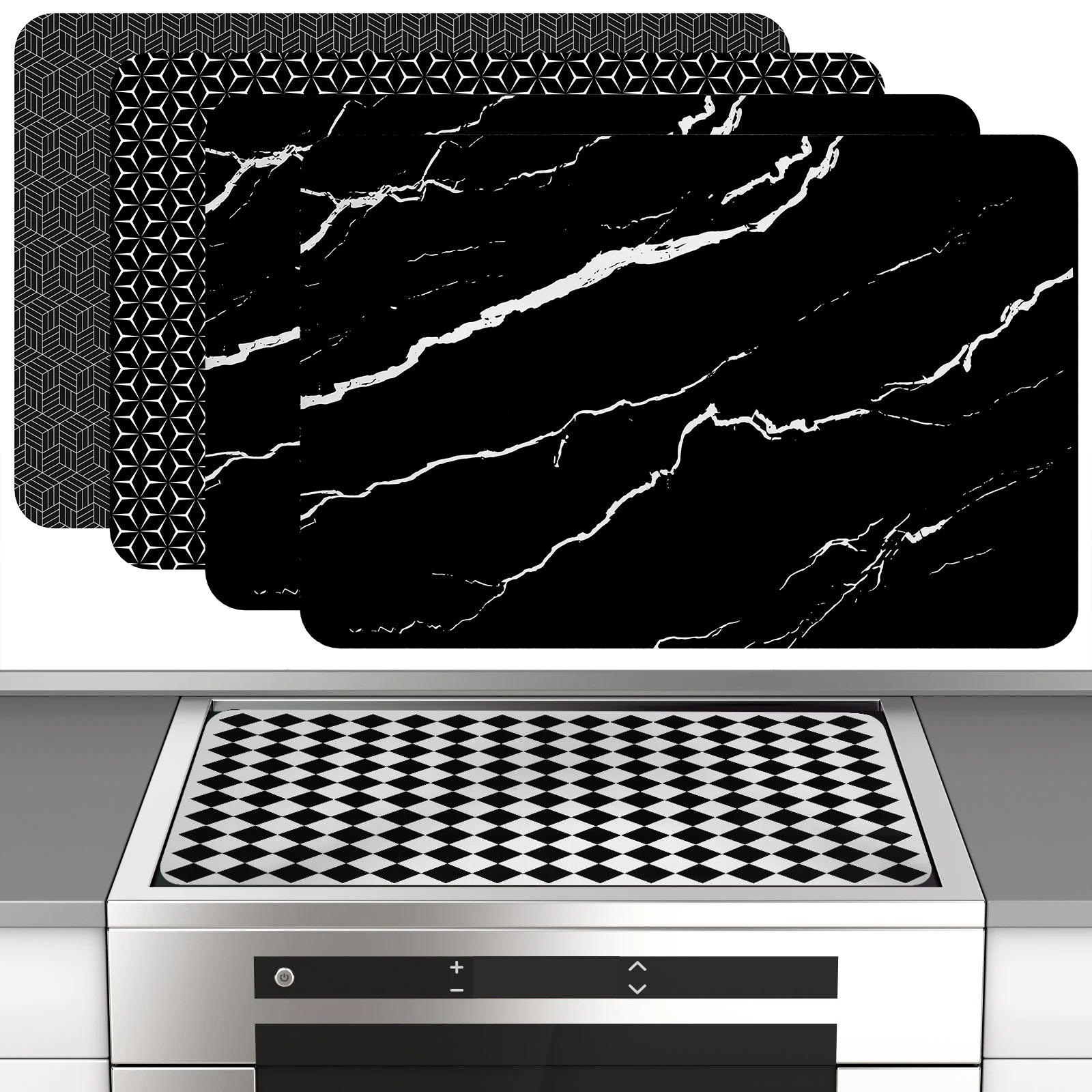 Silicone Induction Cooktop Mat Countertop Protector Scratch Induction Cover Kitchen Glass Ceramic Protector Kitchen Accessories