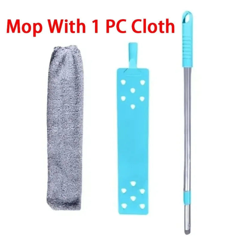 Mop com Cabo Telescópico e Cabeça Flexível para Limpeza