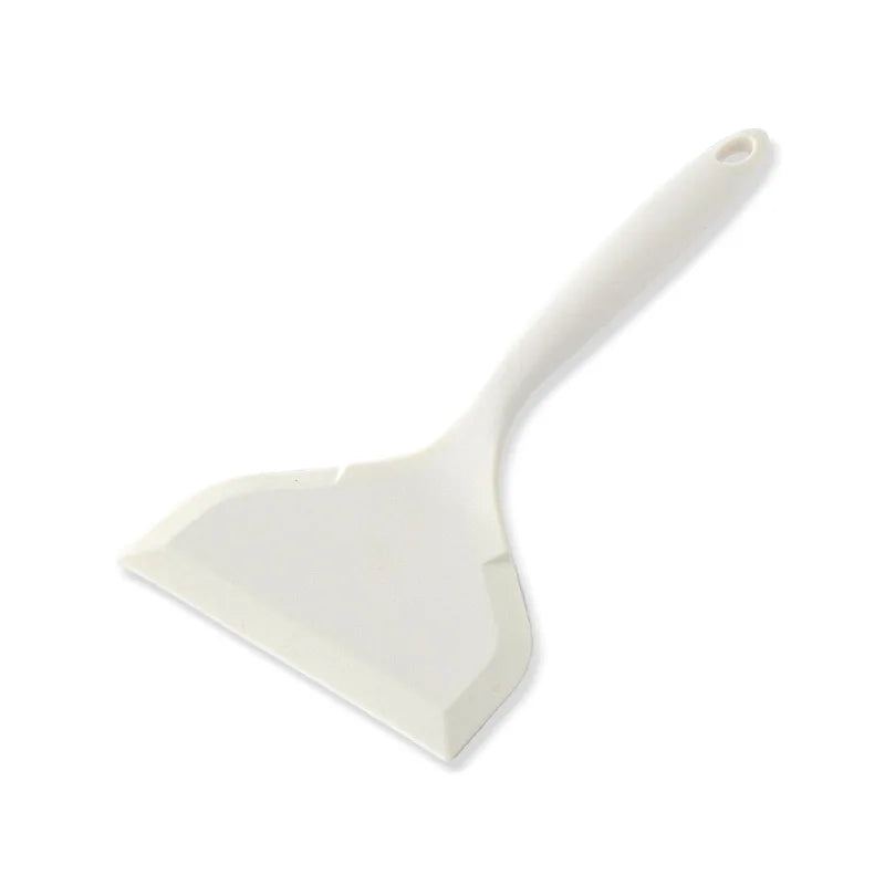 Pie Silicone Spatula Kitchen Non Stick Silicone Spatula High Temperature Resistant Beef Meat Egg Spatula Pizza Cooking Tools
