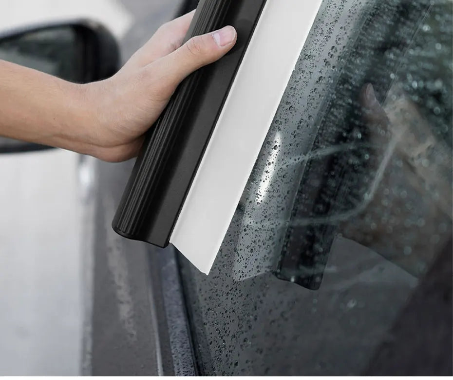 Rodo de Silicone Flexível para Limpeza de Vidros do Carro