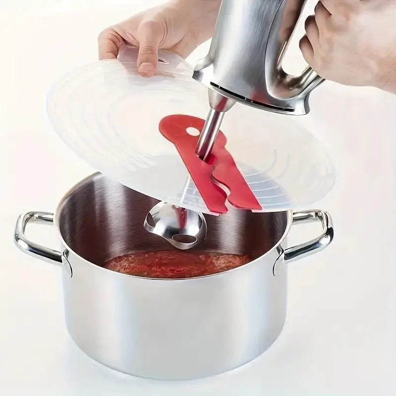 Beat Eggs Mixer Cover Mixer Splatter Guard Whisk Mixing Bowl Lid Silicone Anti Splash Cover Cooking Supplies for Kitchen