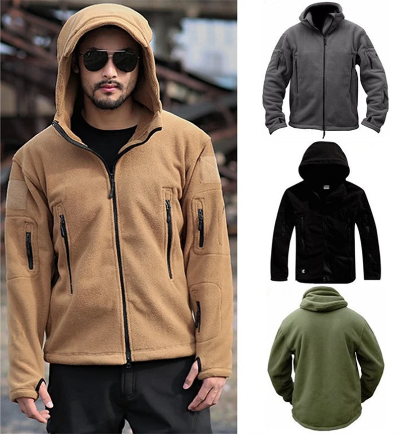 Roupas Masculinas Treinamento Táticos Hoodies Sobretudo Manga Longa Quente Tshirt Casaco para Homens Moletom Hoodie