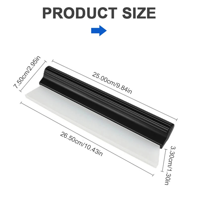 Rodo de Silicone Flexível para Limpeza de Vidros do Carro