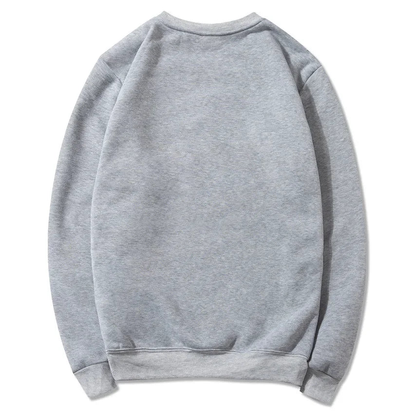 Autumn Men Anime Pirate Ace Edward Newgate Print Men's Pullover Casual Sweatshirts Unisex O-Neck Solid Hoodie Hip Hop Top