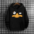 Funy Cartoon Duck Men Hoodies Male Trendy Casual Autumn Winter Style Hoody 2025 Streetwear Fashion Hip Hop Hooded Sweatshirt
