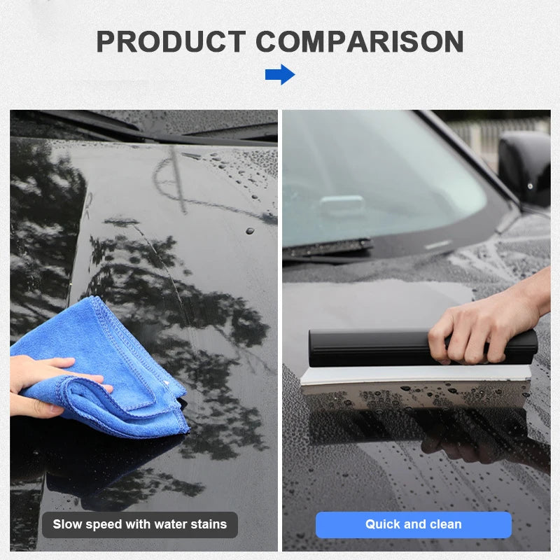 Rodo de Silicone Flexível para Limpeza de Vidros do Carro