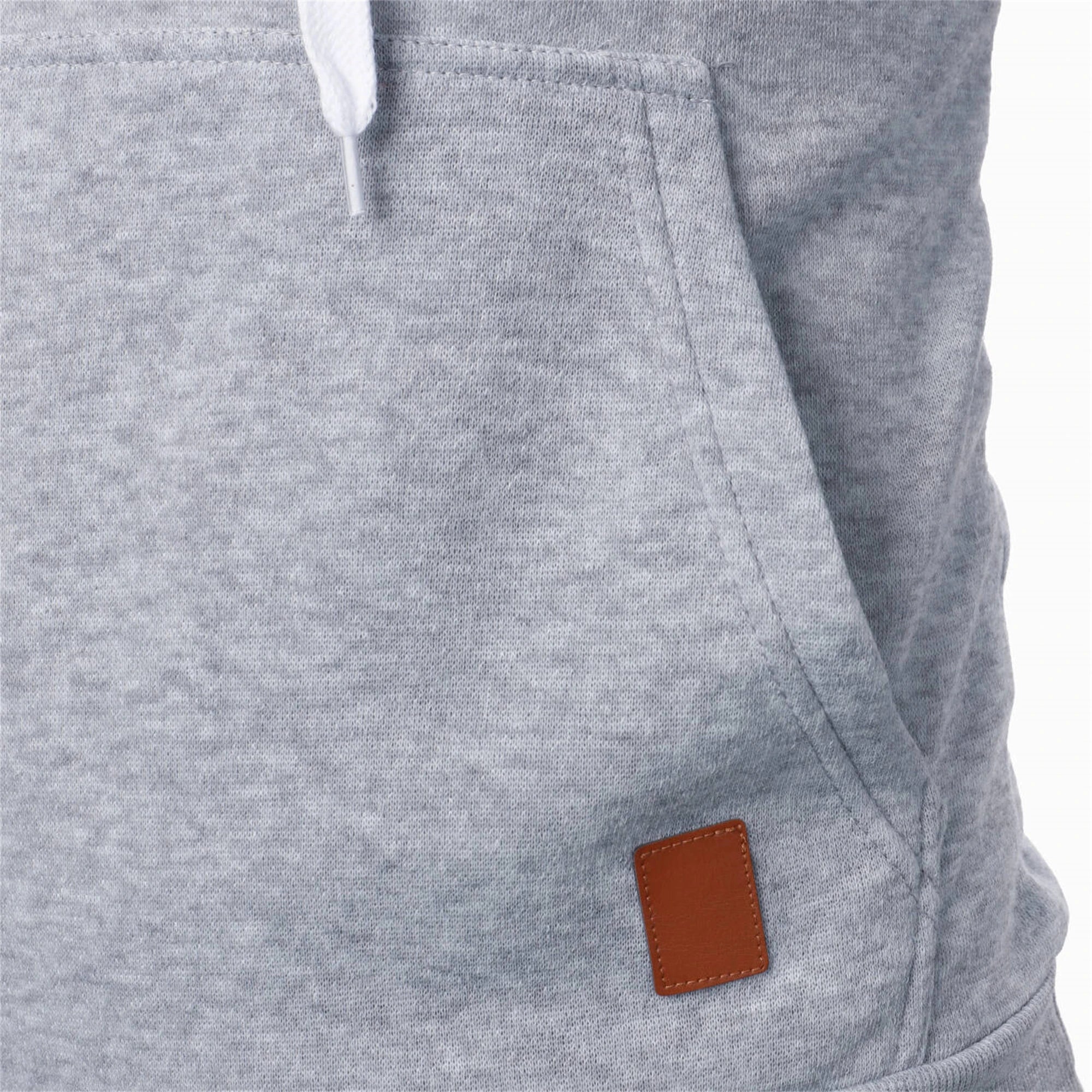 Men's autumn and winter solid color outdoor sports casual hoodie top
