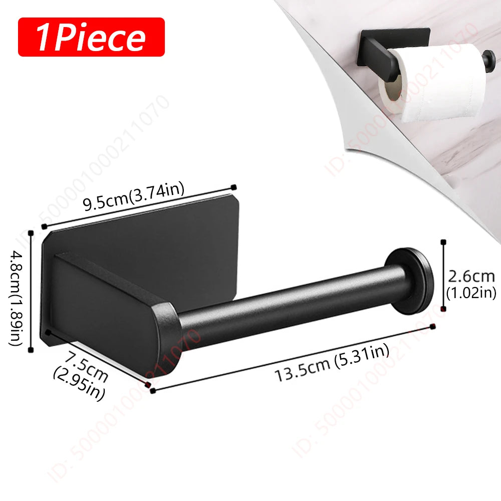 Porta Papel Higiênico Adesivo para Banheiro e Cozinha