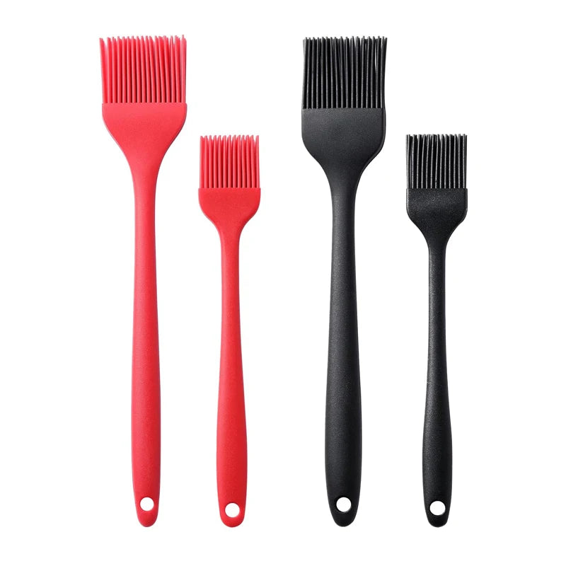 Silicone Oil Brush Basting Pastry Brush Heat Resistant Barbecue Brush Nonstick Butter Brush BBQ Cooking Baking Tool Oil Brush Se