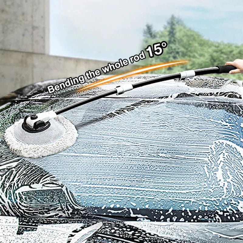 Escova para Lavagem de Carro com Cabo Telescópico