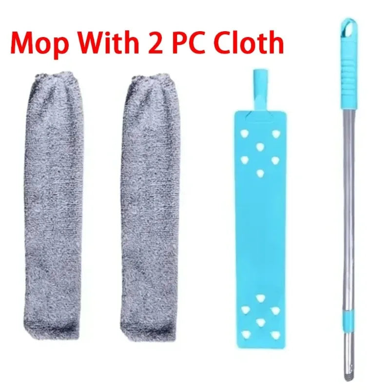 Mop com Cabo Telescópico e Cabeça Flexível para Limpeza
