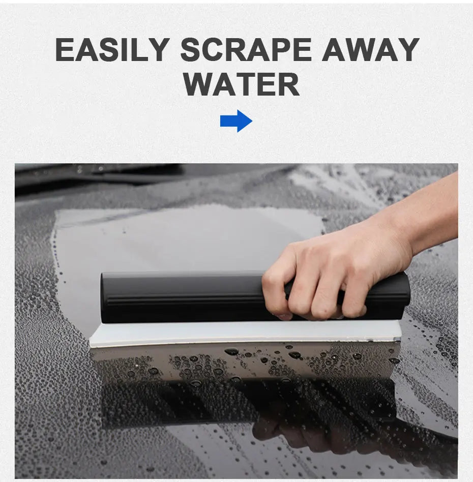 Rodo de Silicone Flexível para Limpeza de Vidros do Carro