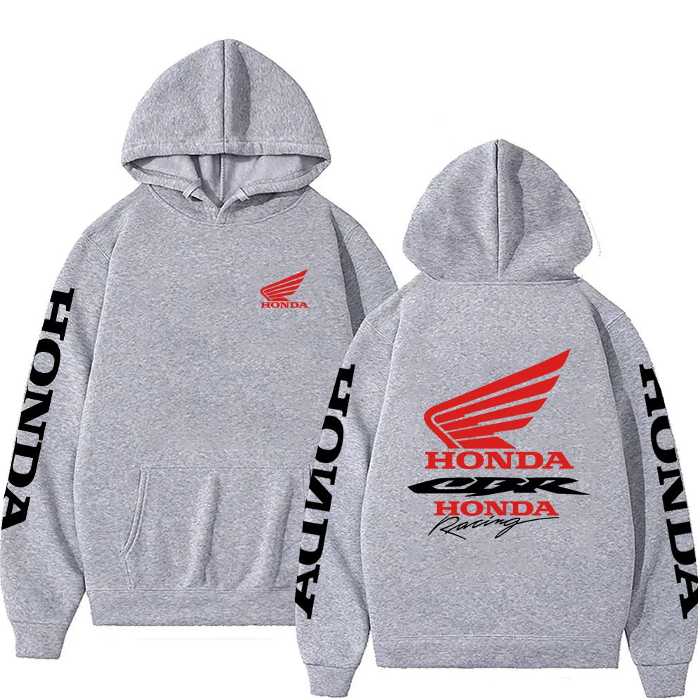 Novo Outono/Inverno Honda CBR Motocicleta Moletom Preto Masculino Moletom Masculino da Moda Pulôver Estilo de Rua Feminino