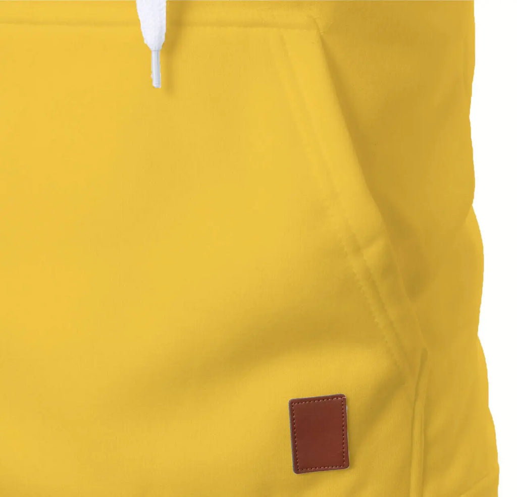 Men's autumn and winter solid color outdoor sports casual hoodie top