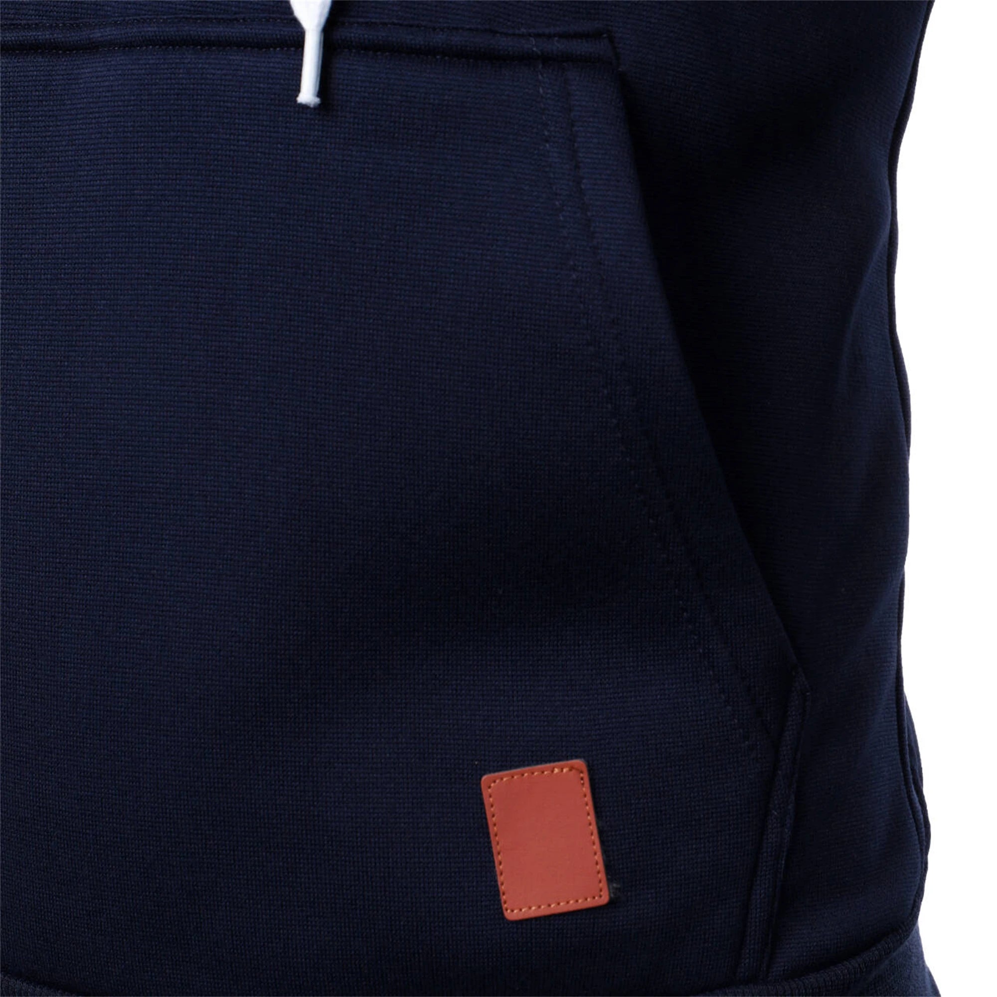 Men's autumn and winter solid color outdoor sports casual hoodie top