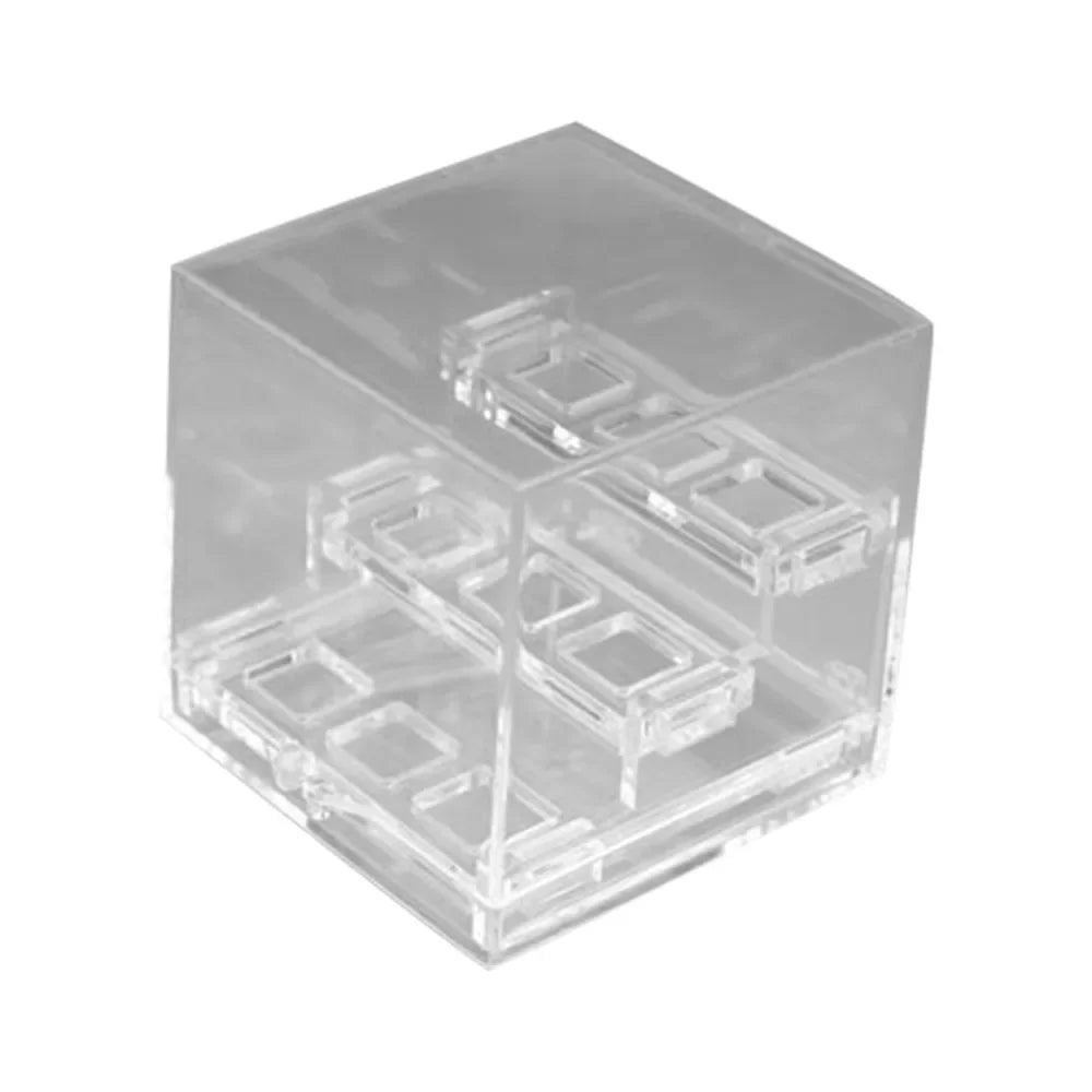 Acrylic Crystal Display Case Display Holder Organizers Stones Rocks Gemstones Collection Three-layer Display Rack Container
