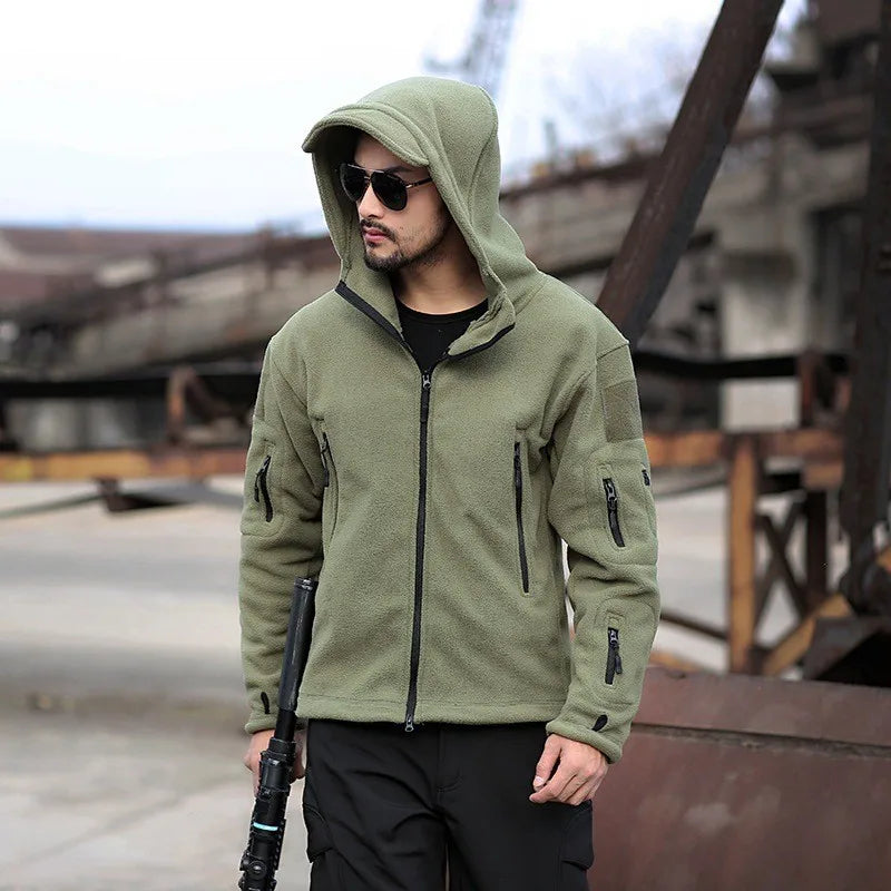 Roupas Masculinas Treinamento Táticos Hoodies Sobretudo Manga Longa Quente Tshirt Casaco para Homens Moletom Hoodie