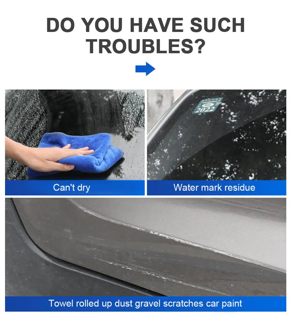 Rodo de Silicone Flexível para Limpeza de Vidros do Carro