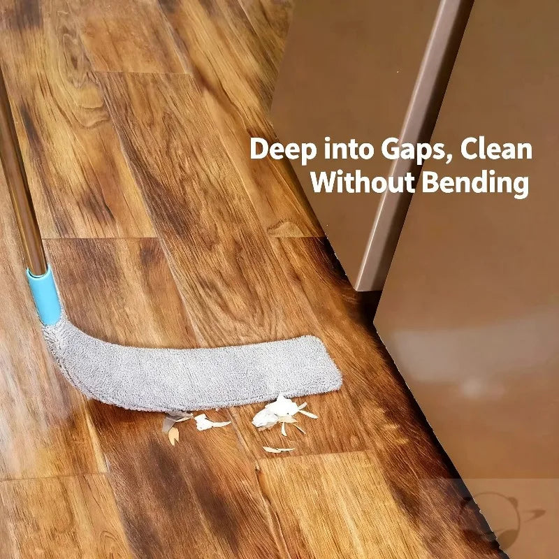 Mop com Cabo Telescópico e Cabeça Flexível para Limpeza