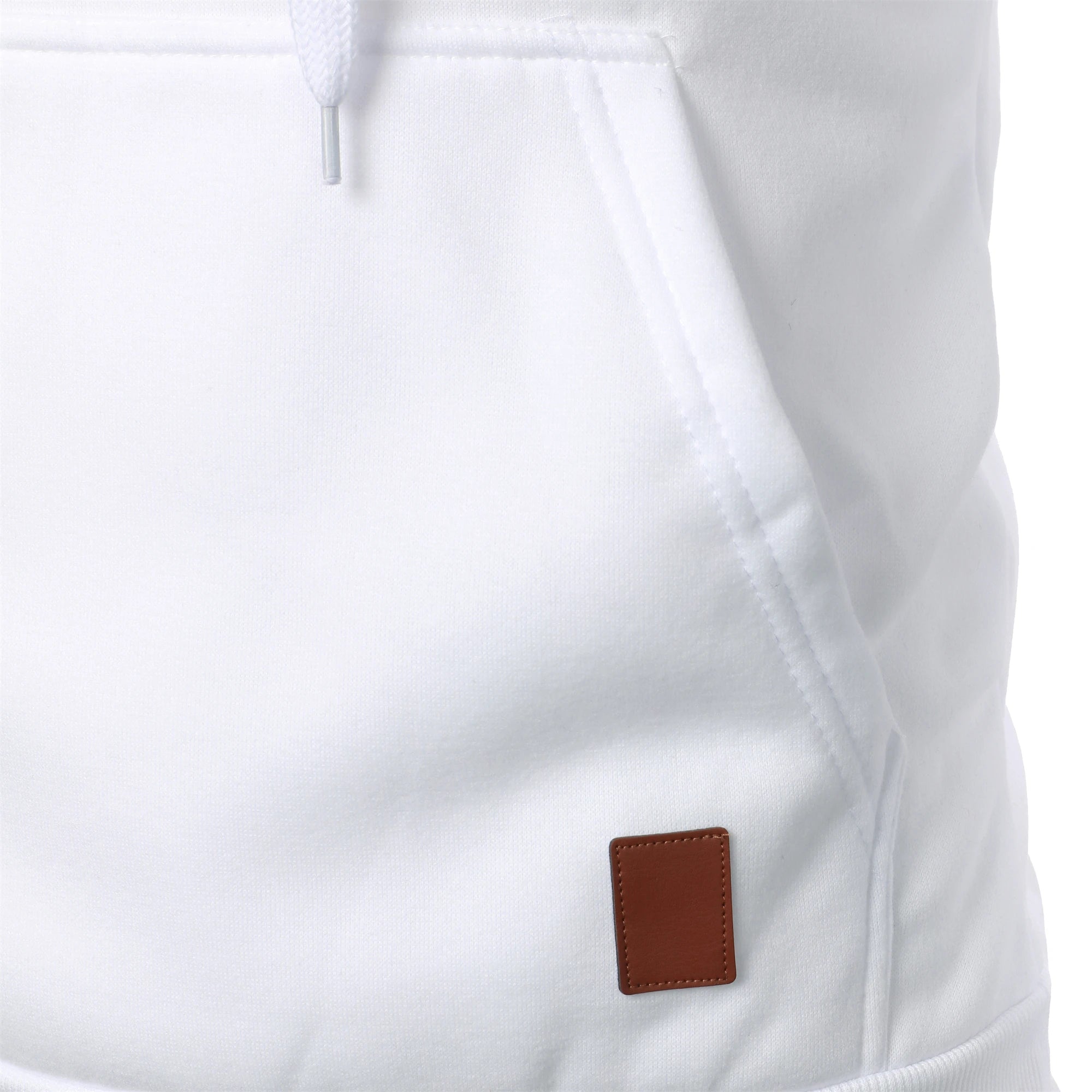 Men's autumn and winter solid color outdoor sports casual hoodie top